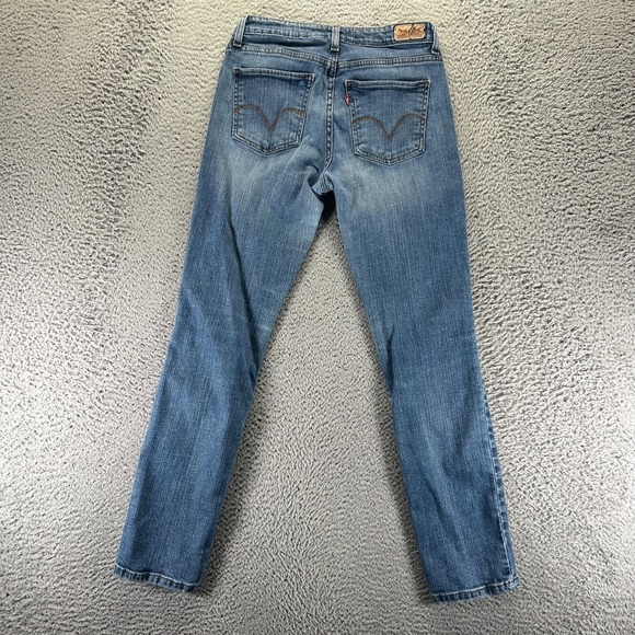 Vintage Levi's Jeans Womens 8 Blue Cotton Denim Skinny Leg Mid-Rise Stretch USA - Picture 5 of 12